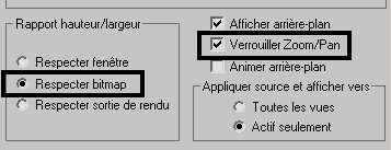 Configuration de l'arrière-plan de fenêtre