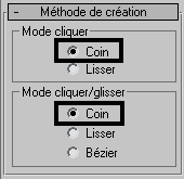 Méthode de création